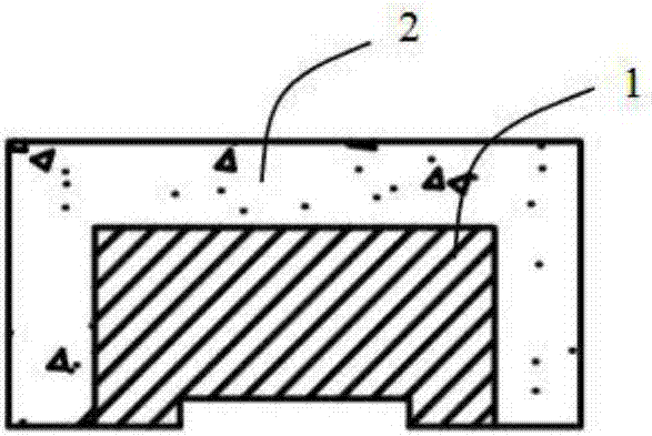 Quantum dot interlayer CSP backlight with luminescence of five surfaces and manufacturing method thereof