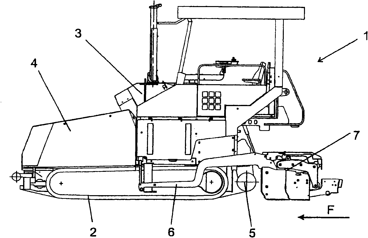 Device for compacting road paving materials