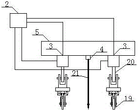 A multi-roller laser transmission welding clamping device