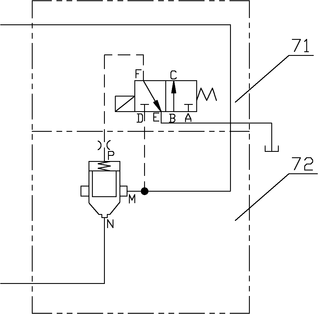 Wheeled crane and hydraulic oil cooling system and control method thereof