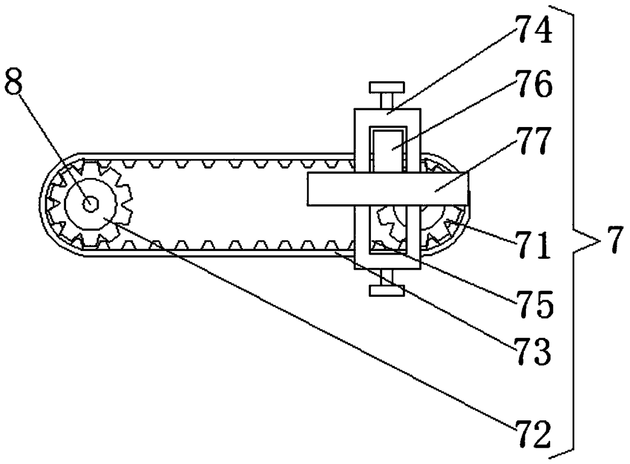 Rapid and uniform drying device for textile fabric