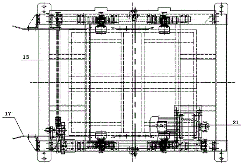 Automatic tray unstacking and stacking device