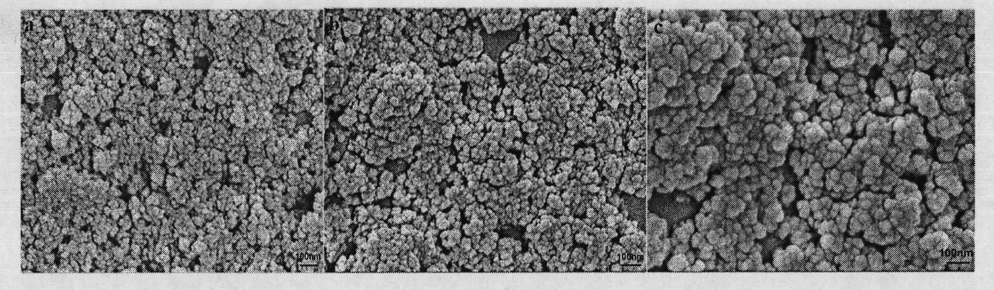 Method for ultrasonically preparing Fe3O4 nano-particle through ammonia dispersion