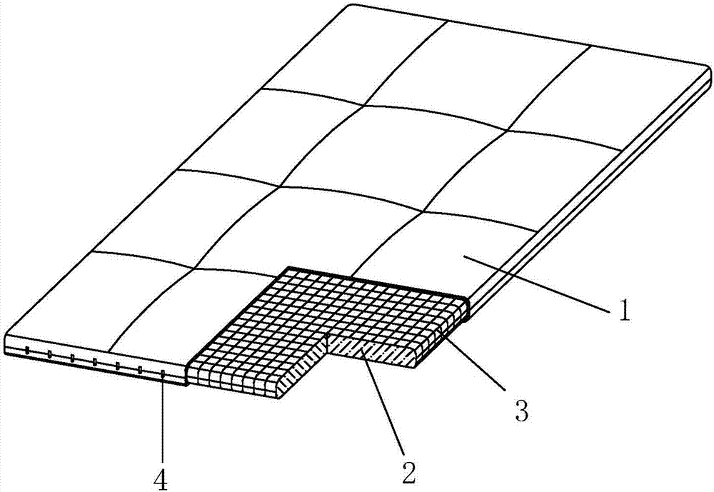 Negative ion quilt and manufacturing method thereof