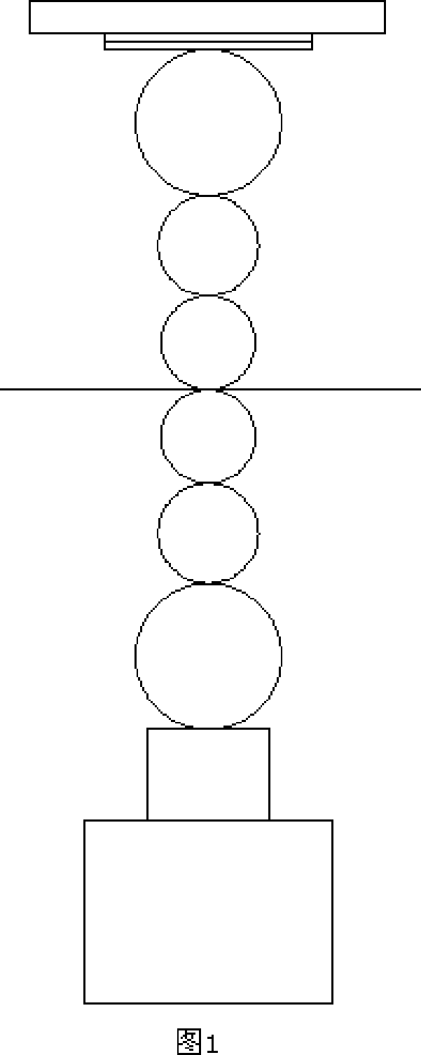 Method for plotting roll gap for changing roller under condition of on-line strip steel in rolling mill