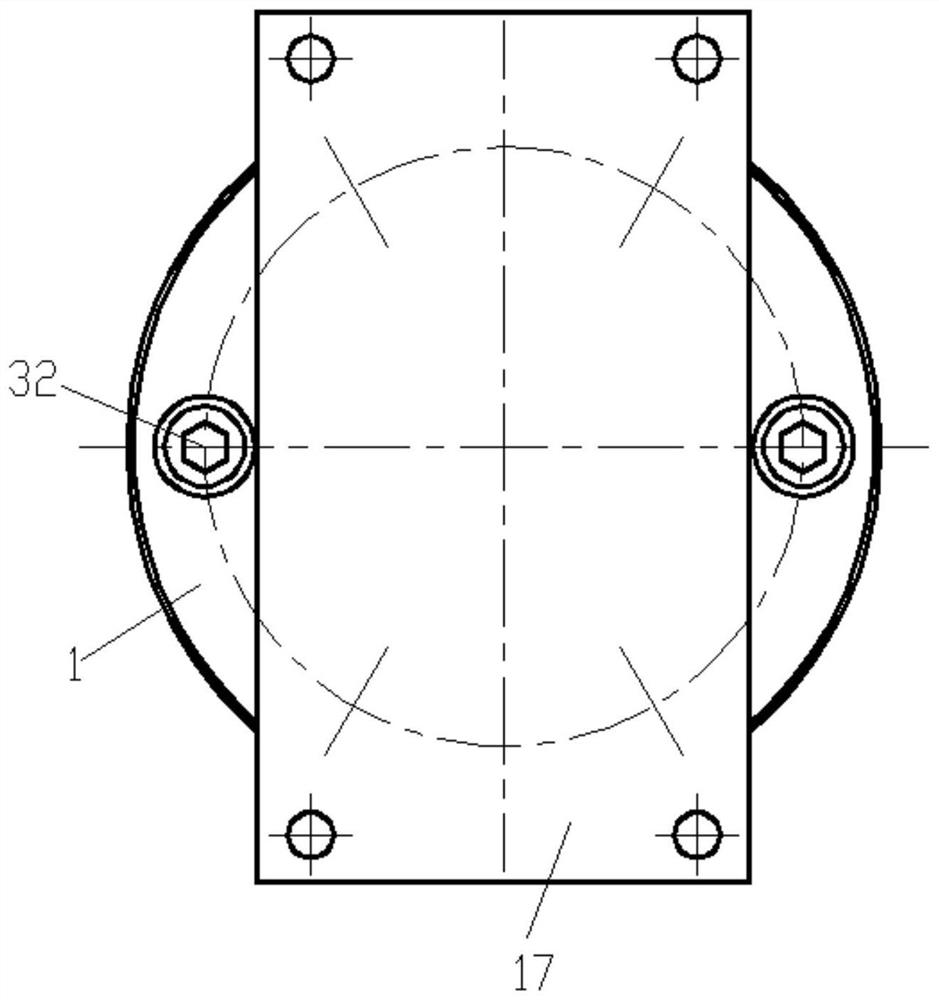 Slidable transverse bridge direction compression self-resetting damper