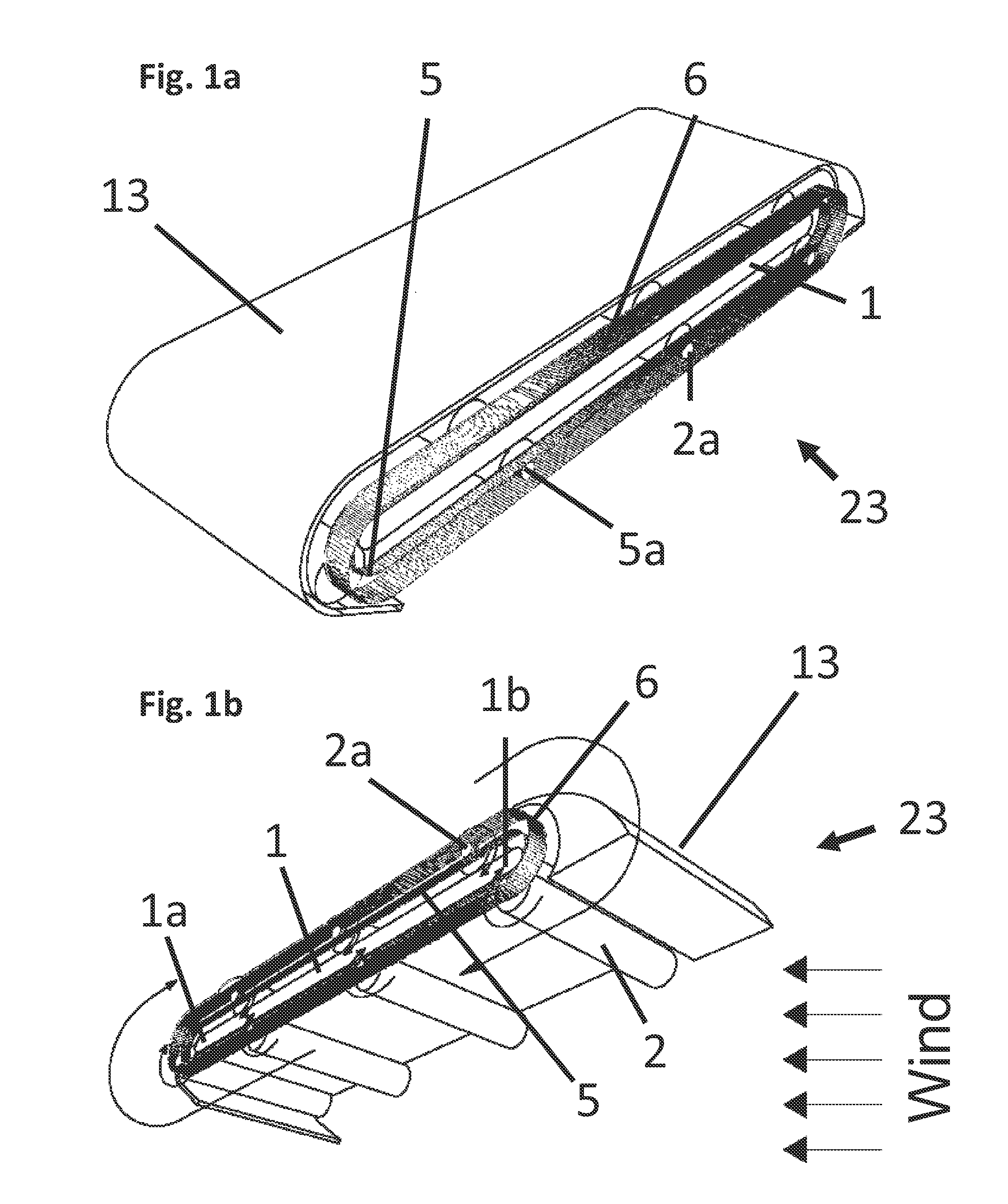 Orbiting drum wind turbine and method for the generation of electrical power from wind energy