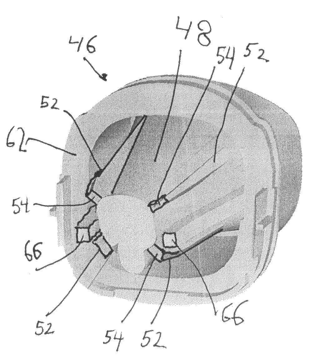 Arrangement for and method of uniformly illuminating direct part markings to be imaged and electro-optically read