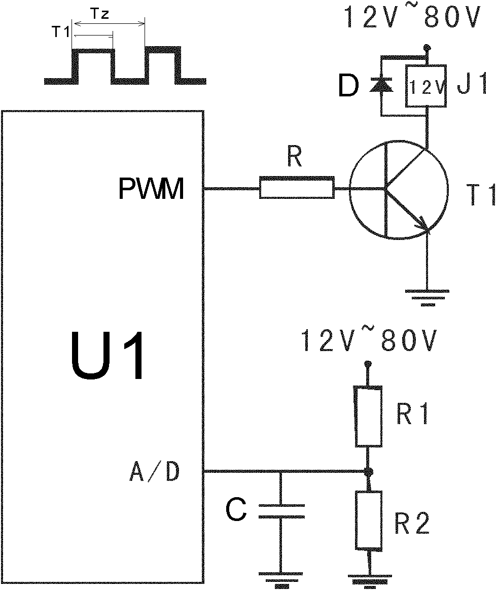 Wide-voltage electric vehicle anti-theft apparatus with short-circuit protection and working method