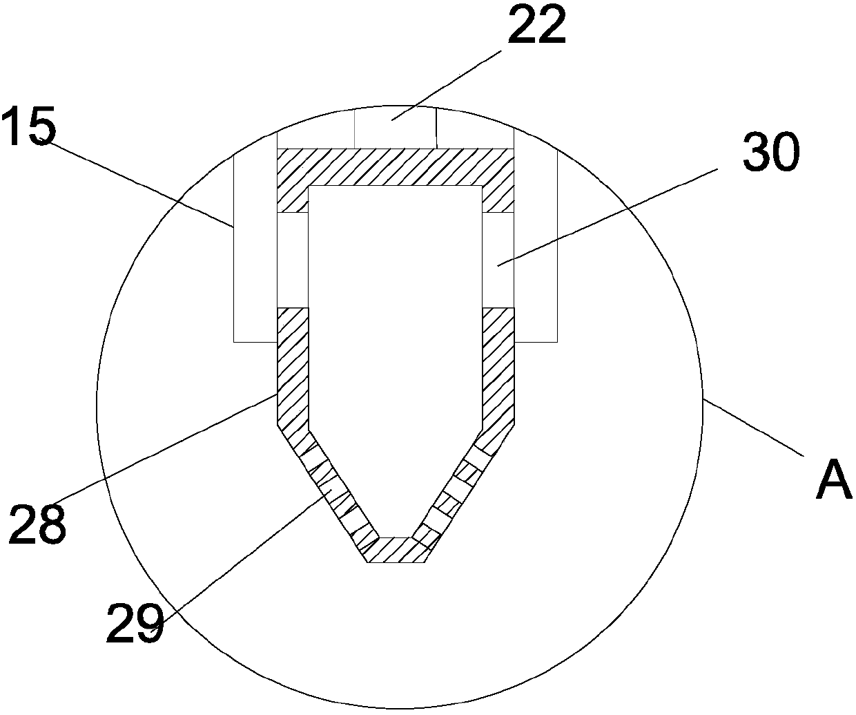 Grass seed sowing device for garden planting