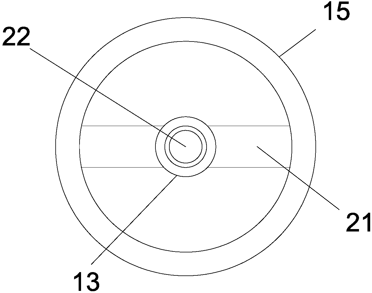 Grass seed sowing device for garden planting