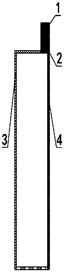 Efficient heat dissipation structure of large-size high-power ultra-thin liquid crystal display (LCD) television