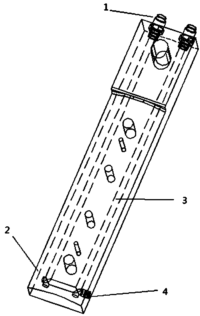 Welding structure and welding method of water cooling system