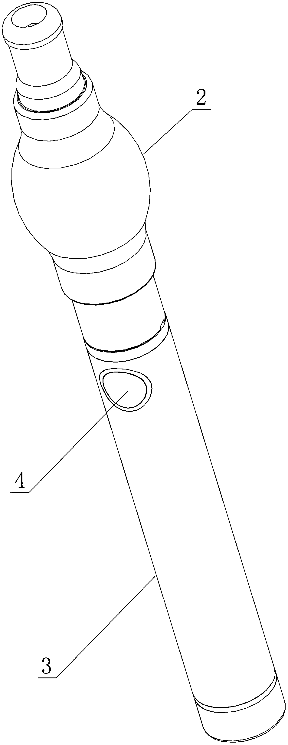 Surface heating type atomizer and electronic cigarette provided with same