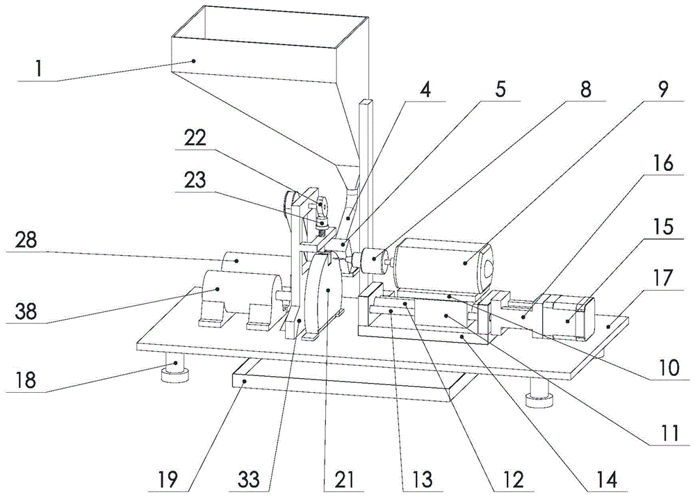 Automatic pearl drilling device