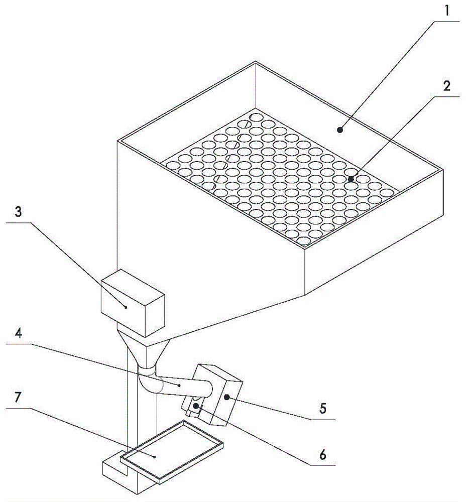 Automatic pearl drilling device