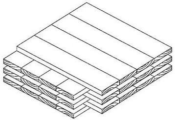 Manufacturing technology of high-strength laminated wood