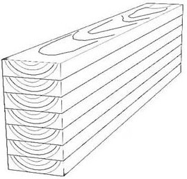 Manufacturing technology of high-strength laminated wood