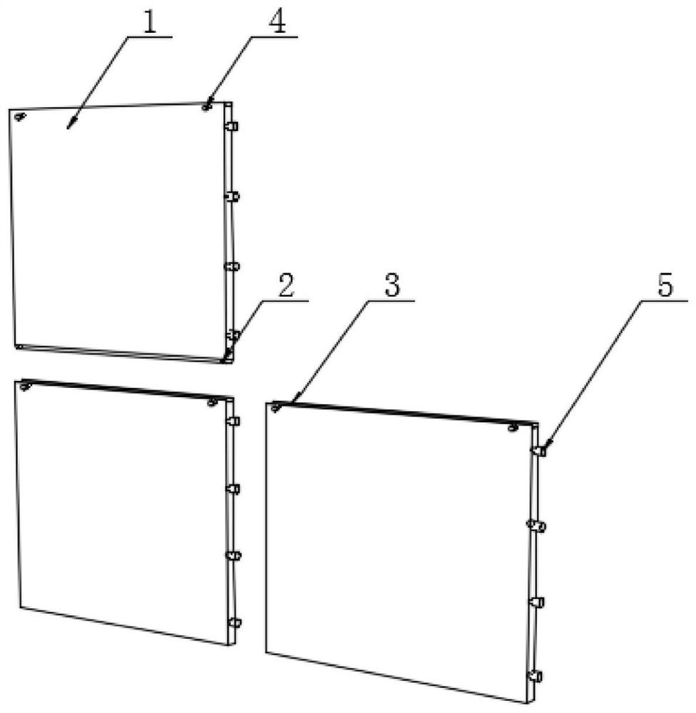 A prefabricated thermal insulation wall