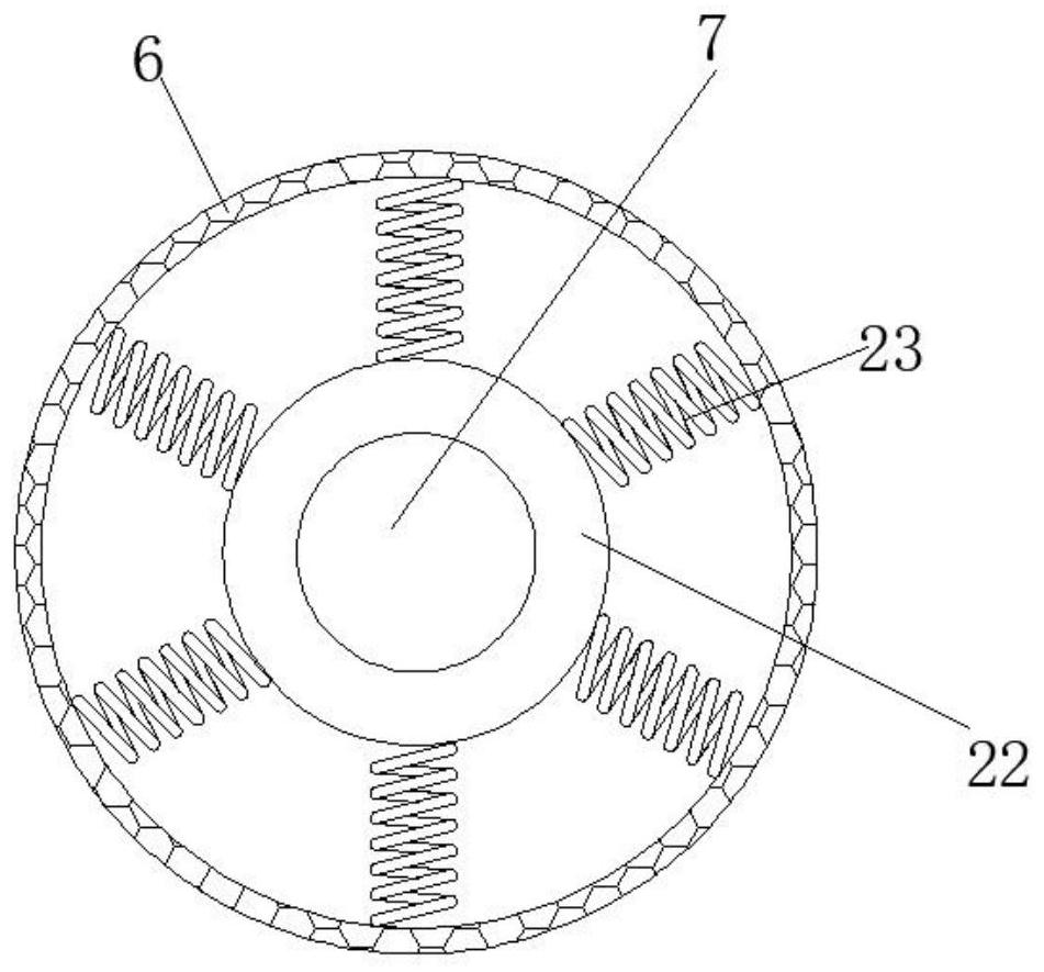 Damping support for industrial internet edge communication equipment