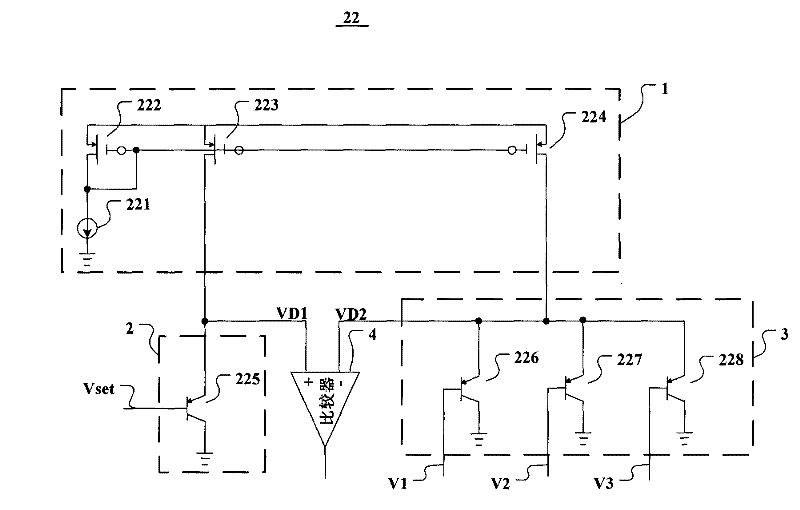 Driving device of light-emitting element