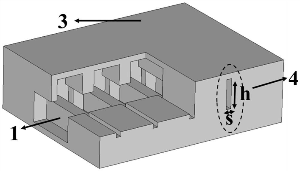 A High-Order Back-Wave Oscillation Suppression Structure for Ribbon-Traveling-Wave Tubes