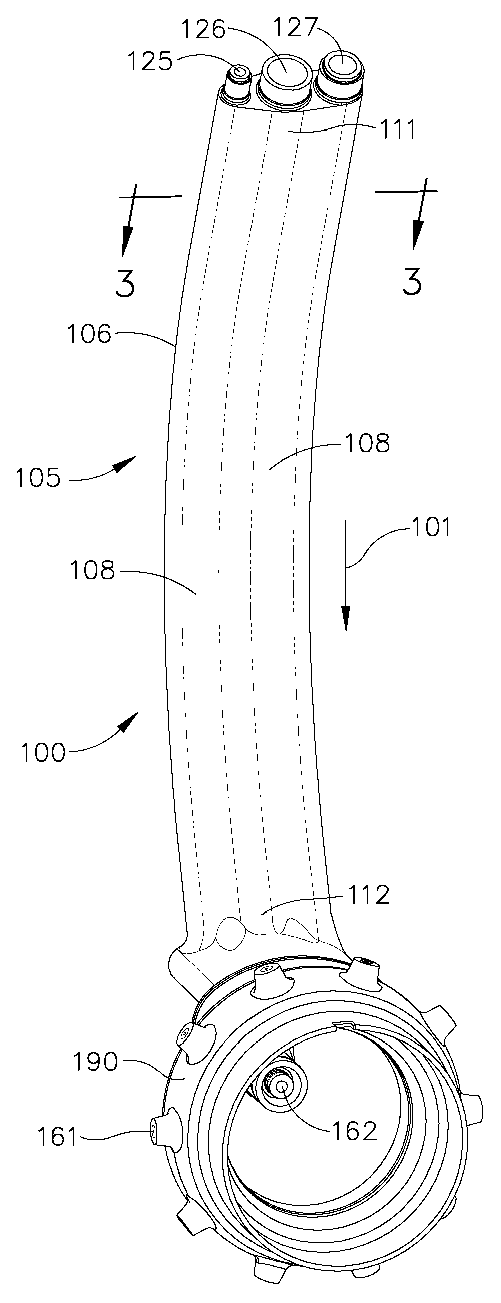 Unitary conduit for transporting fluids