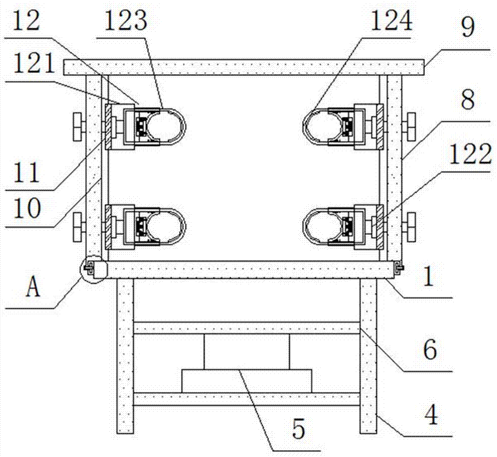 Fastening device for animal husbandry and veterinary detection