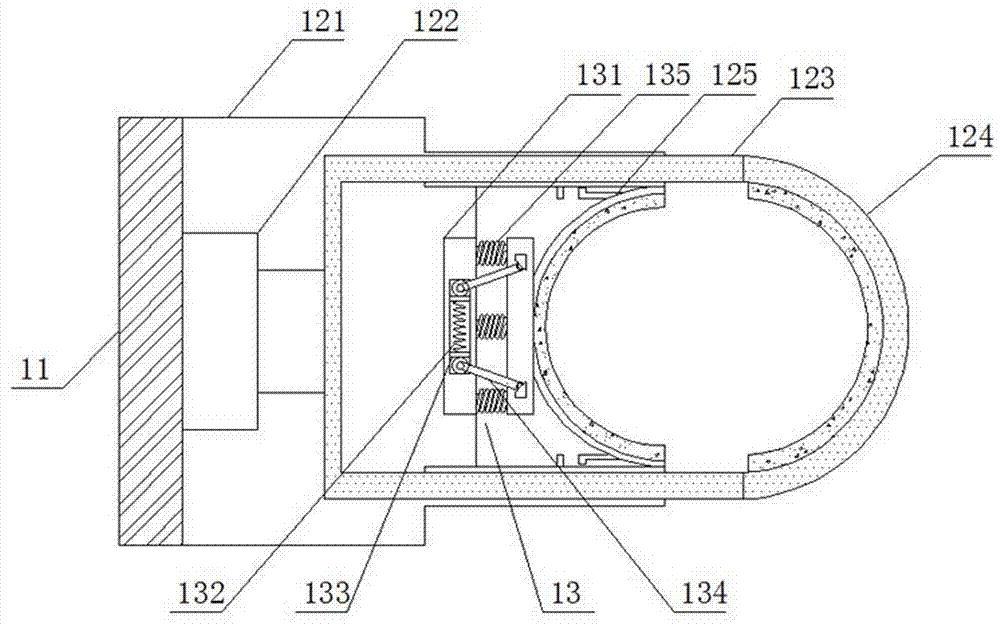 Fastening device for animal husbandry and veterinary detection