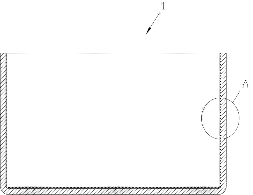 Large polycrystalline silicon crucible, coating slurry thereof and preparation method of coating