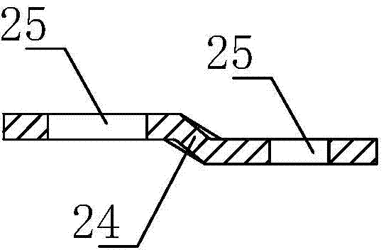 Chain, chain transition chain plate and automatic chain transition chain plate integration punch forming technology