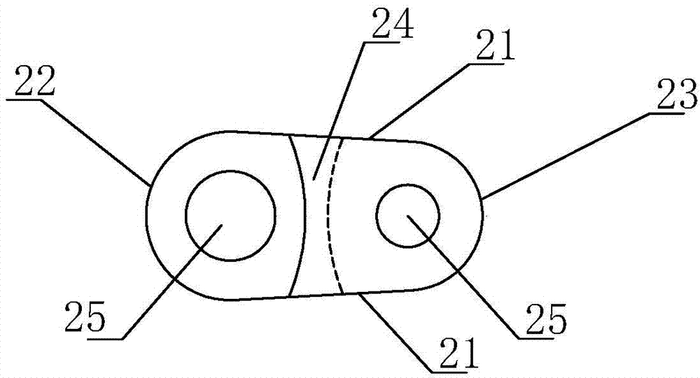 Chain, chain transition chain plate and automatic chain transition chain plate integration punch forming technology