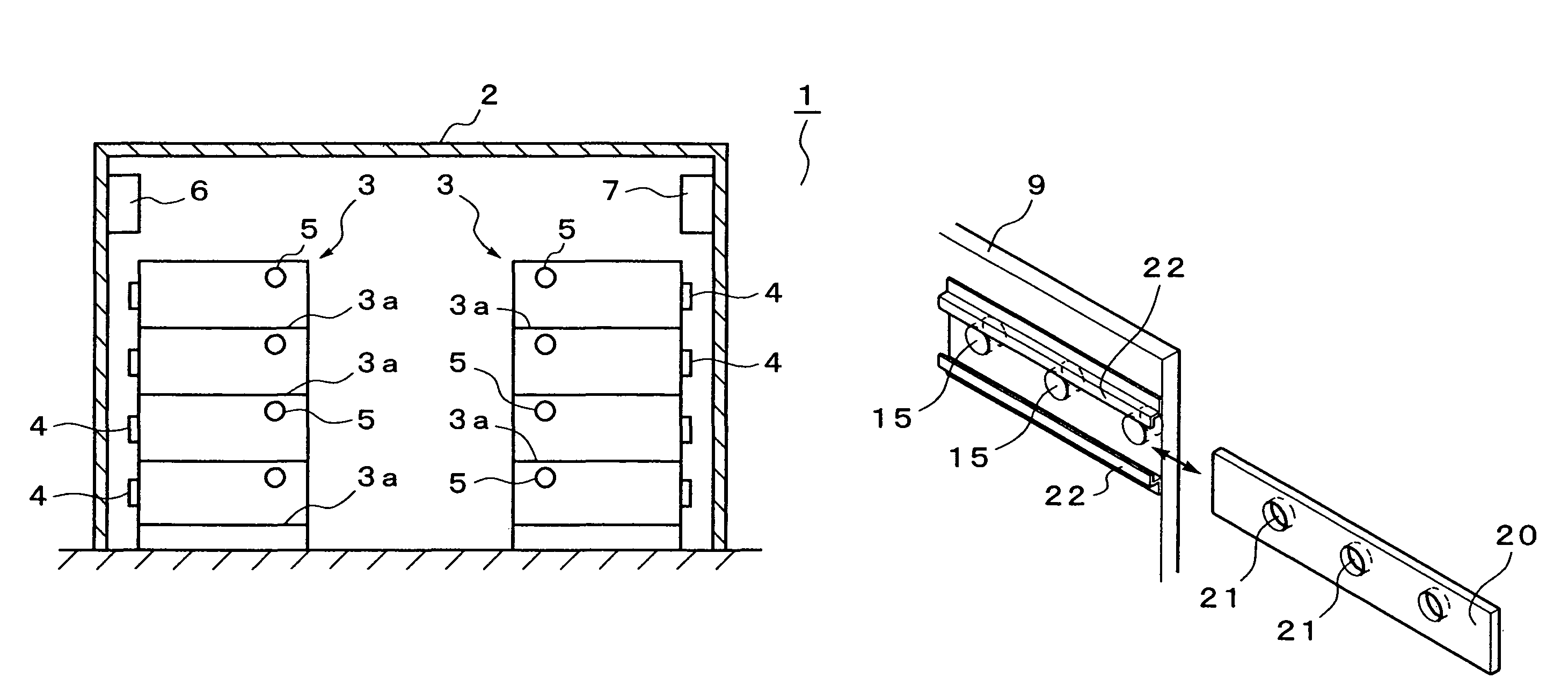 Apparatus for producing seedlings and method of producing seedlings