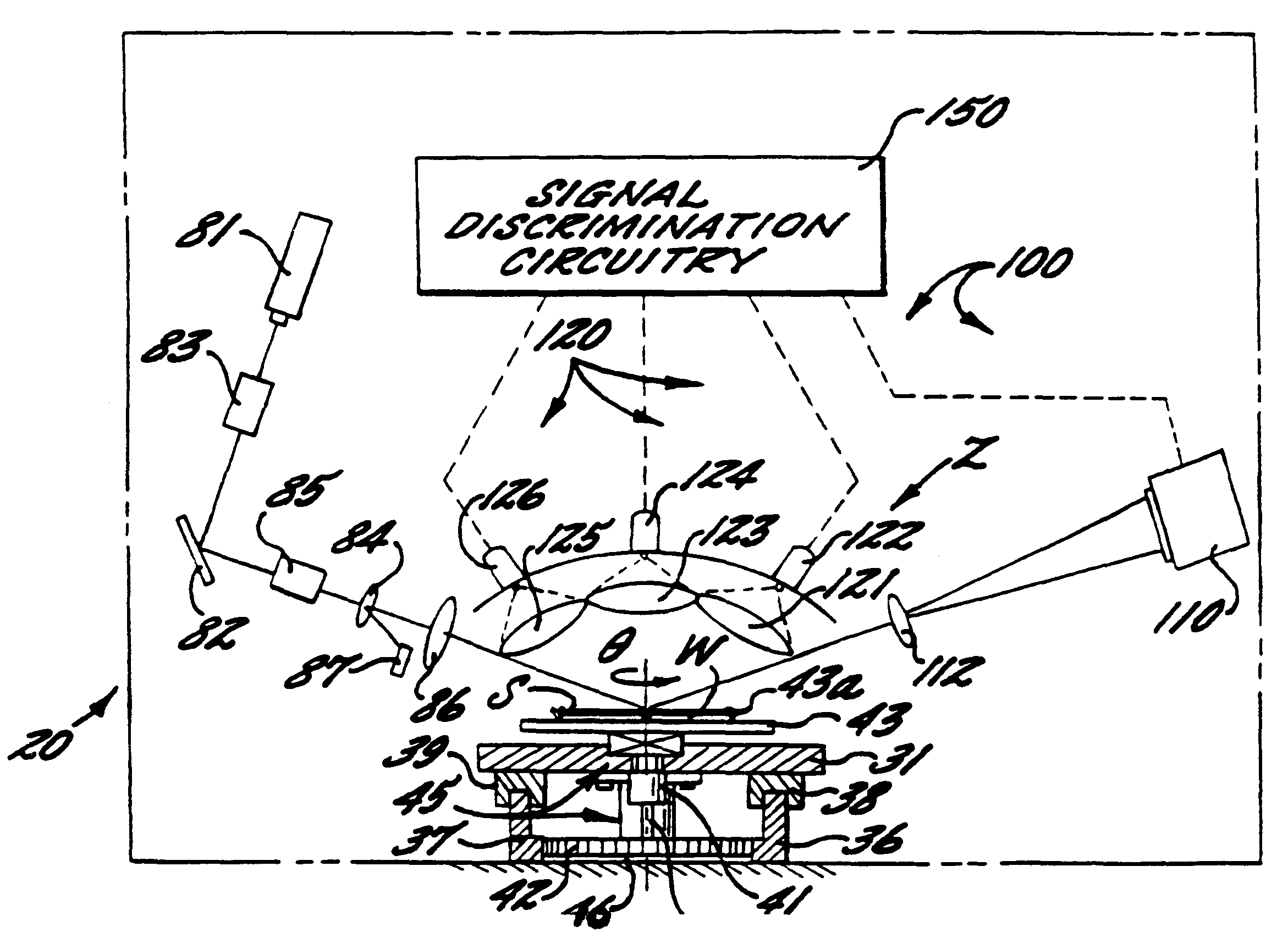 Wafer inspection system for distinguishing pits and particles