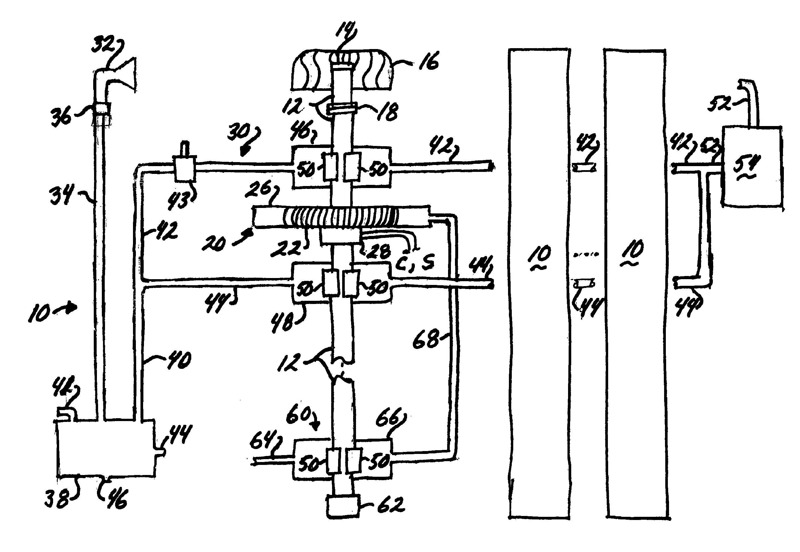 Wind generator for installation on a house