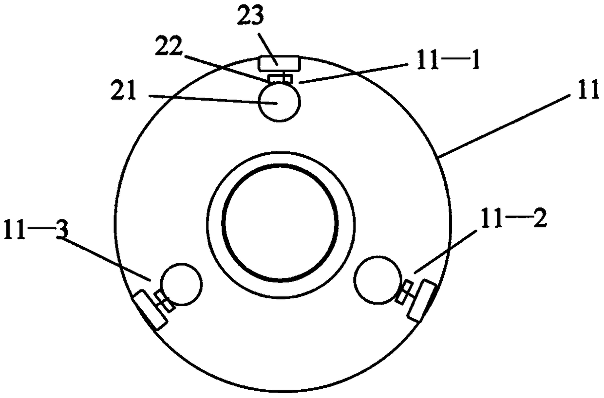 Underground electromechanical combined under-pressure operation device and application method