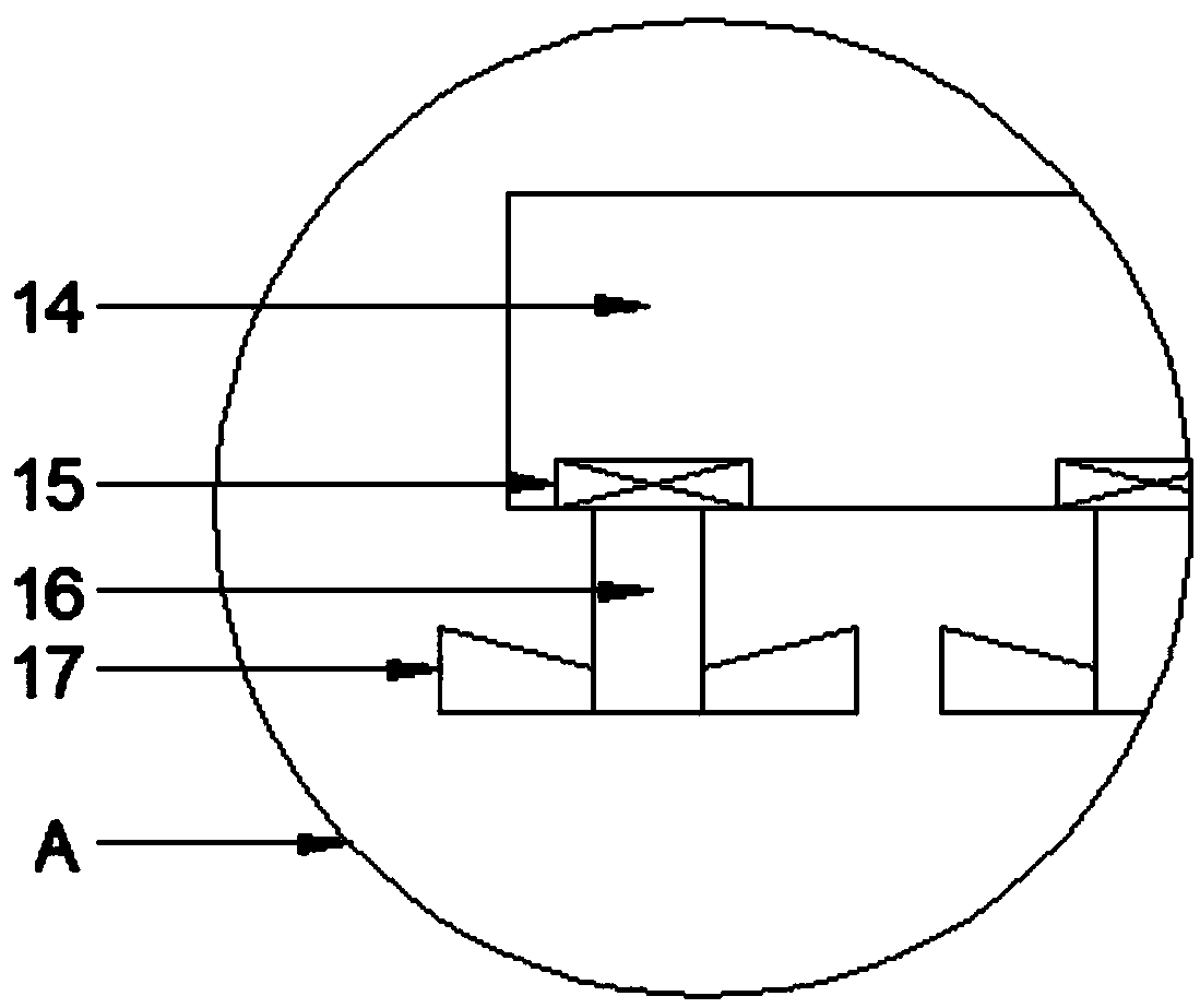 Rotary poultry blood dropping device