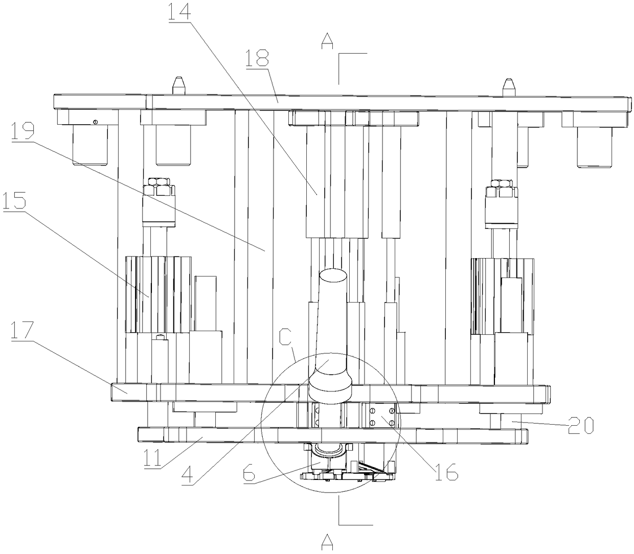 Hot blast welding apparatus