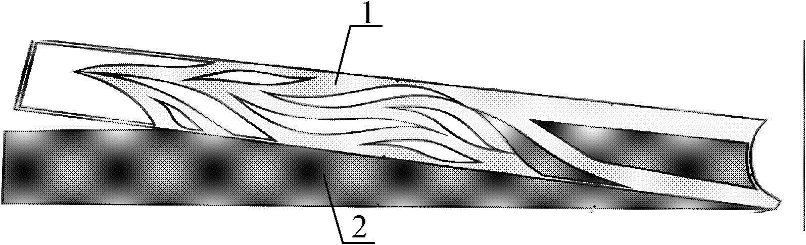 Garment with patterns and making method of garment