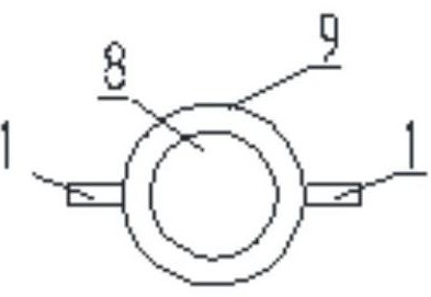 Self-purification blow-down valve for breeding container