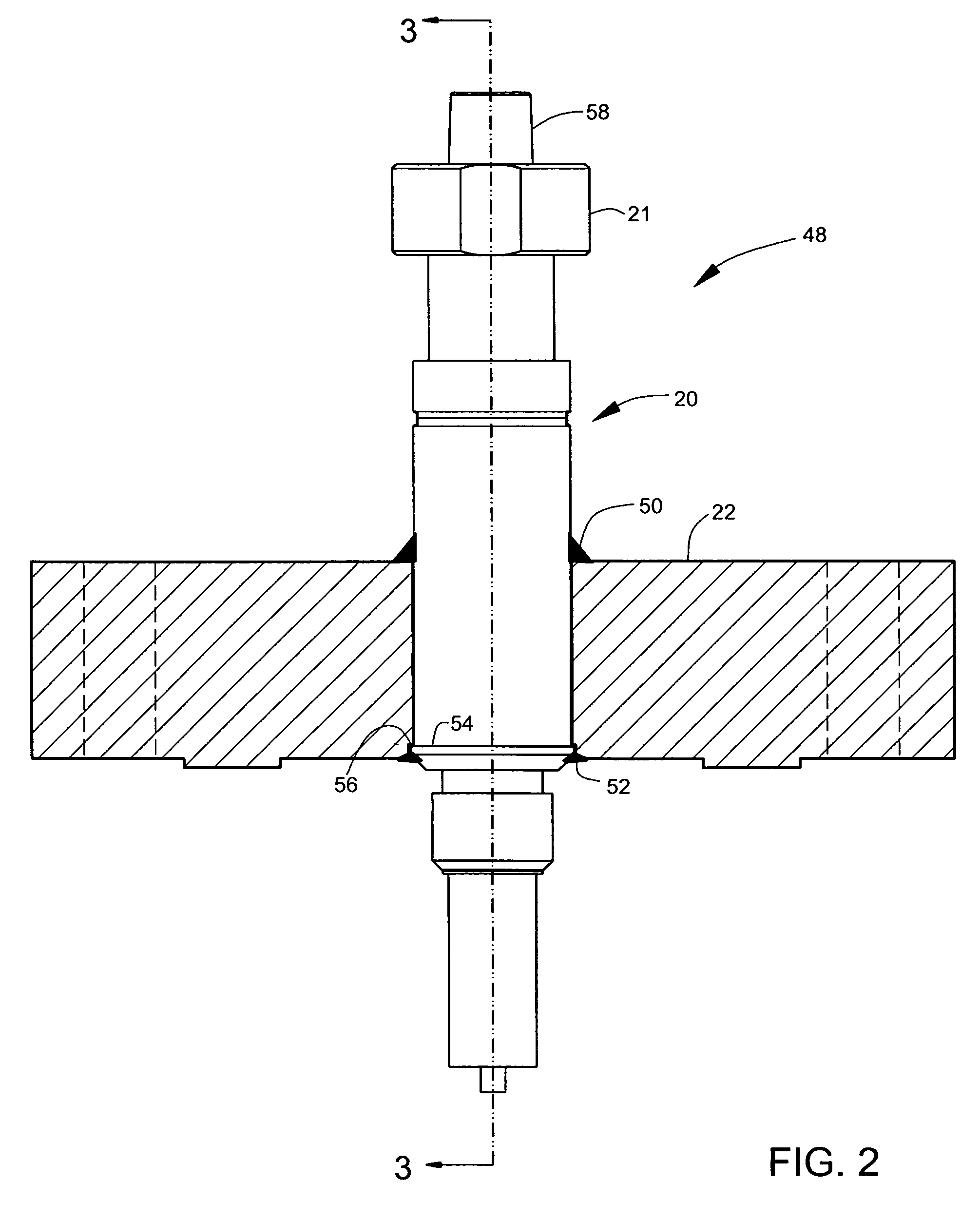 Tank seal for guided wave radar level measurement