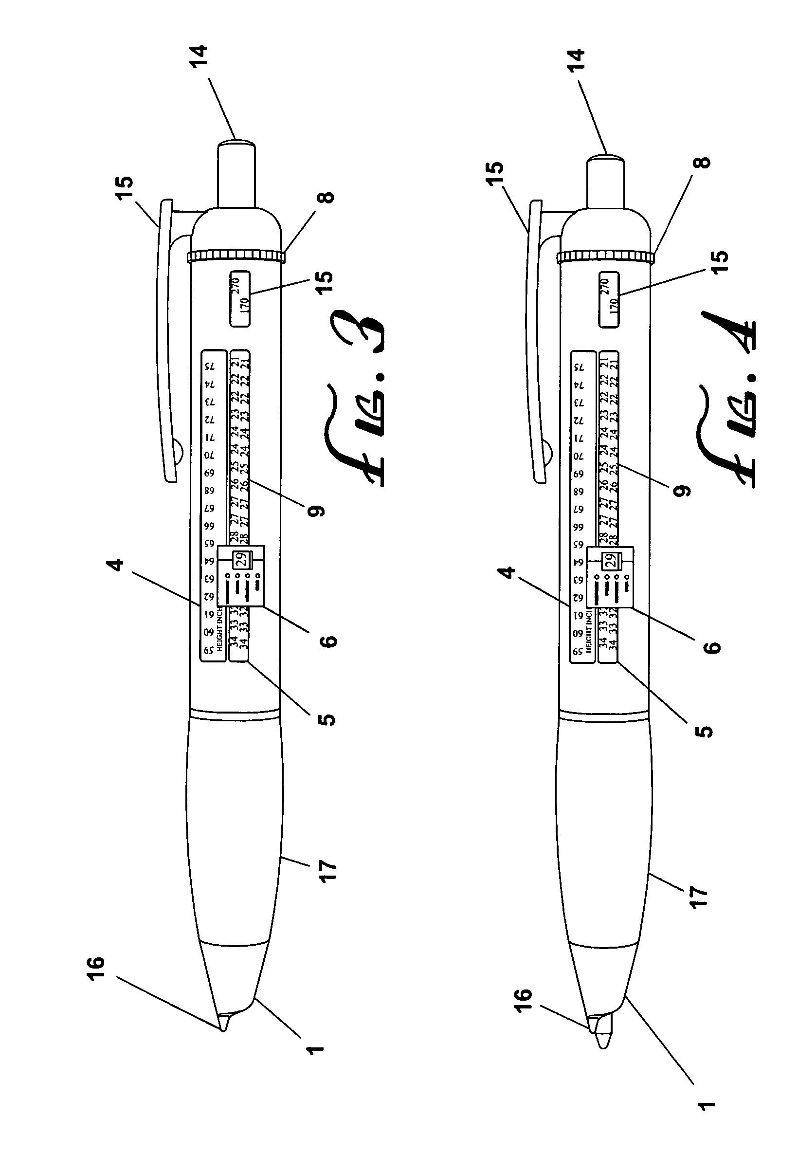 Calculating pen