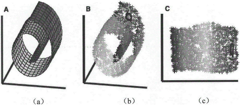 Method for establishing facial feature database in video image