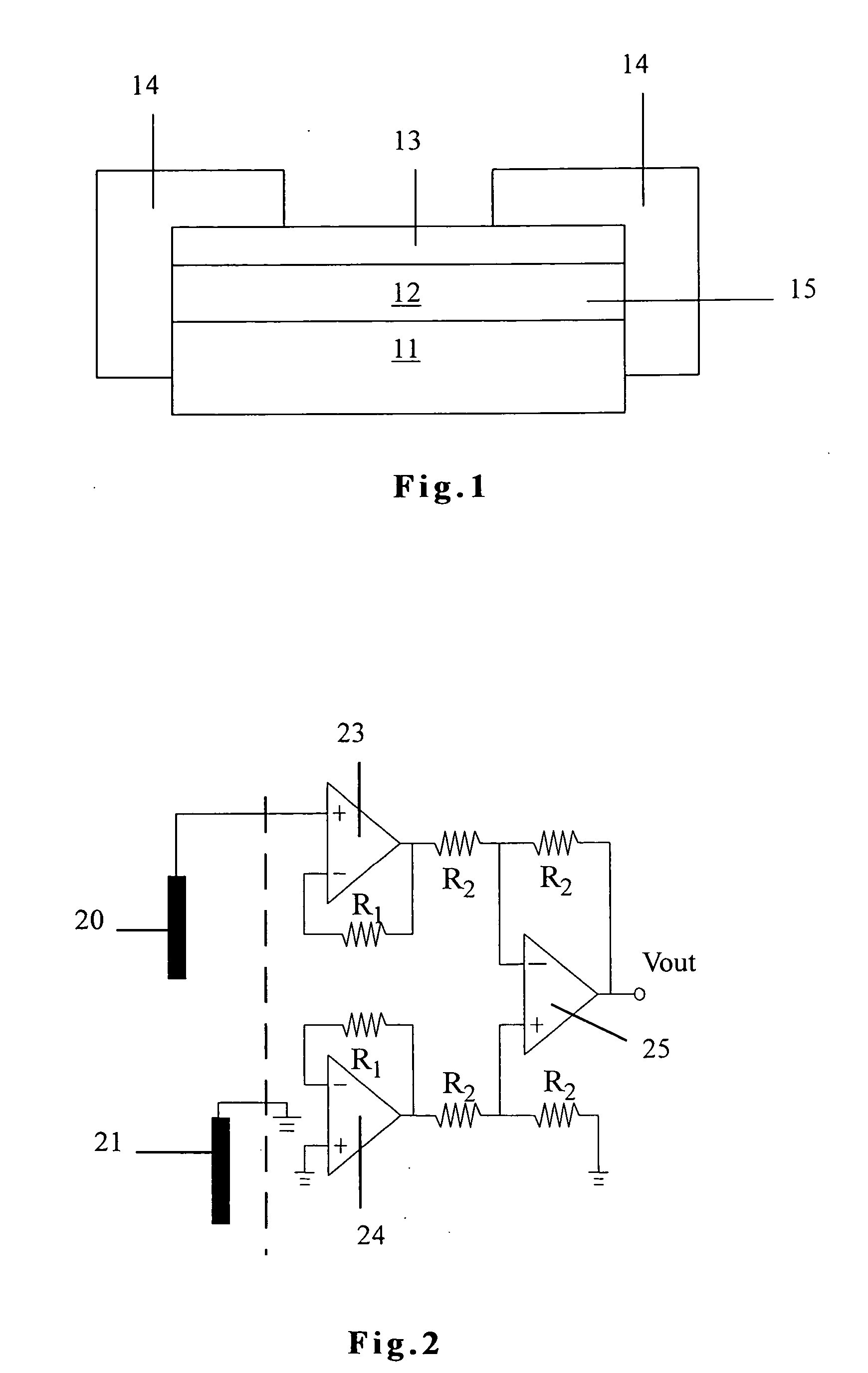 Multi-parameter sensor with readout circuit