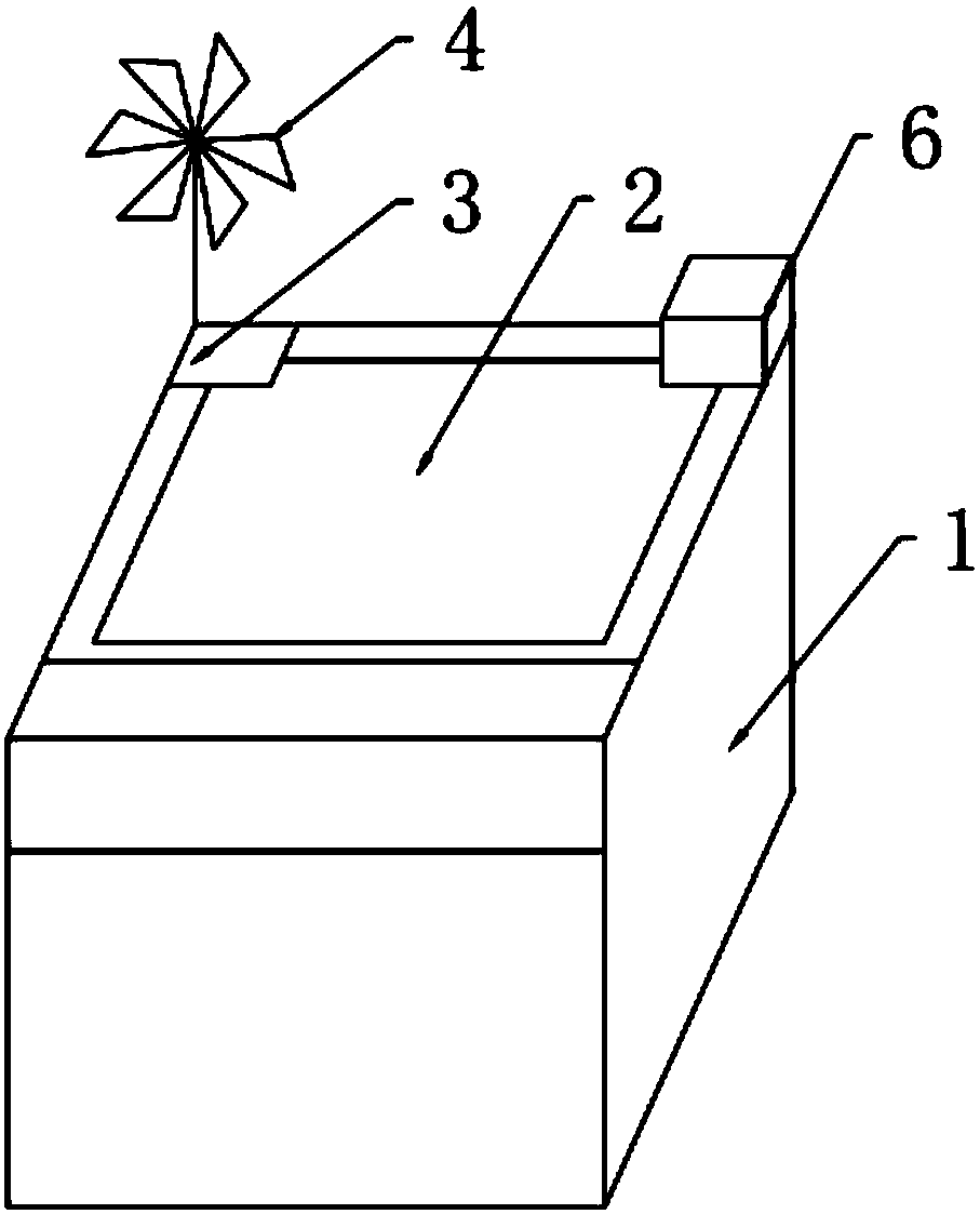 Electric cabinet with refrigeration mechanism