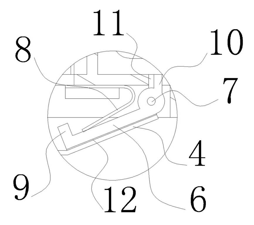 Self-regulating compaction rag of automatic floor mopping machine