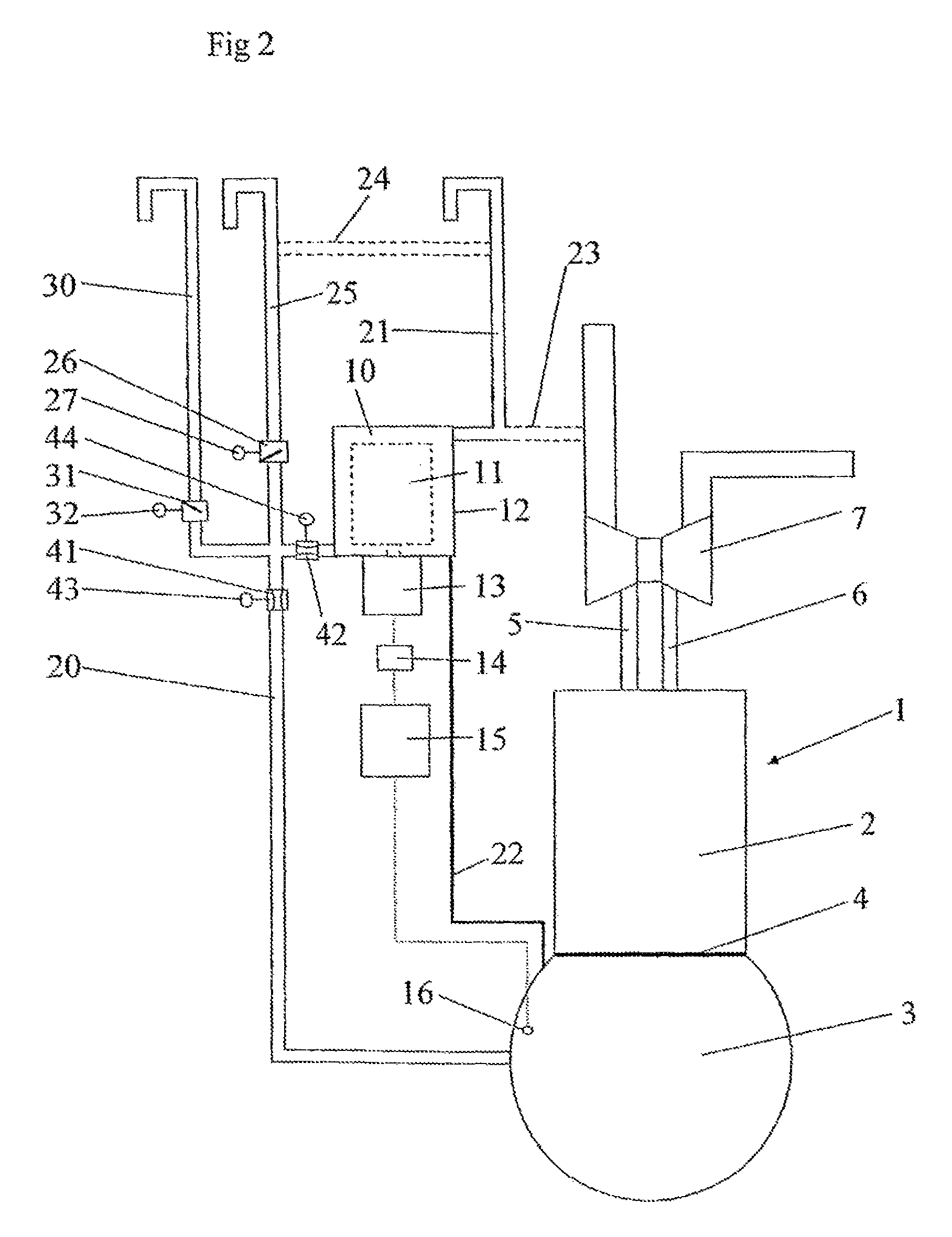 Device for cleaning of crankcase gases