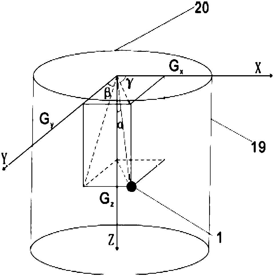 Exploring device for shaft or deep hole