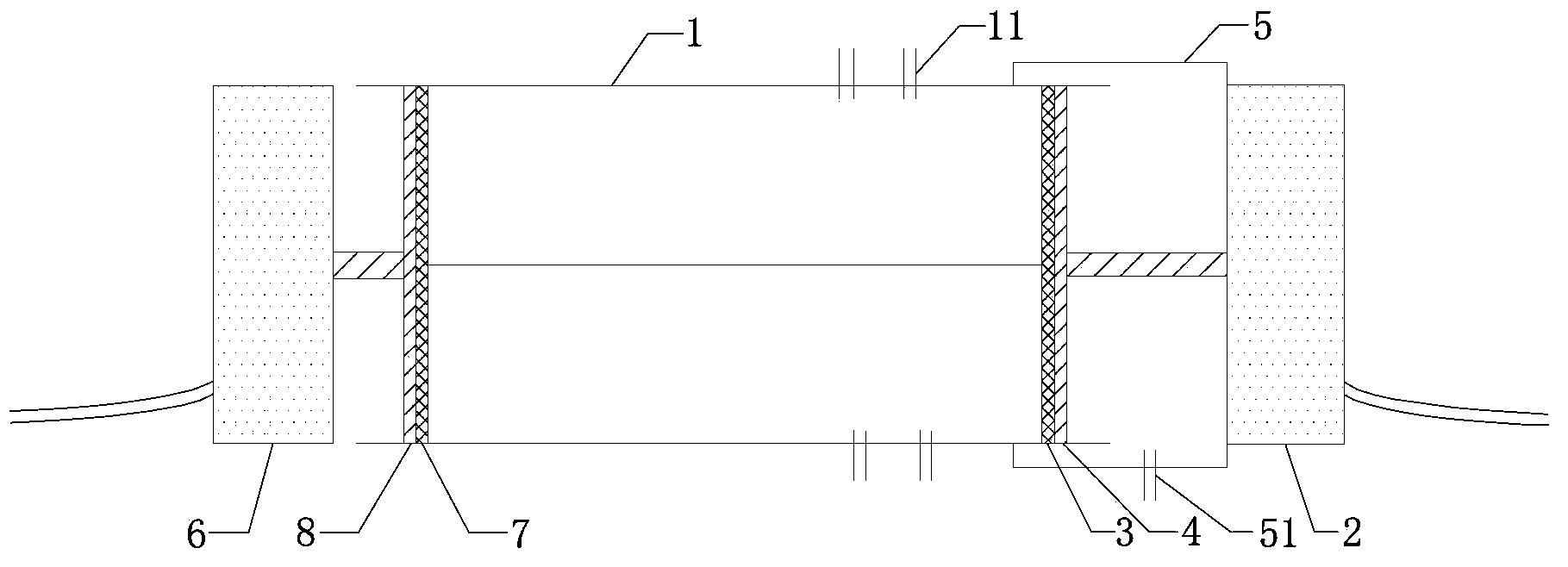 Accurately-controlled air distribution tank device