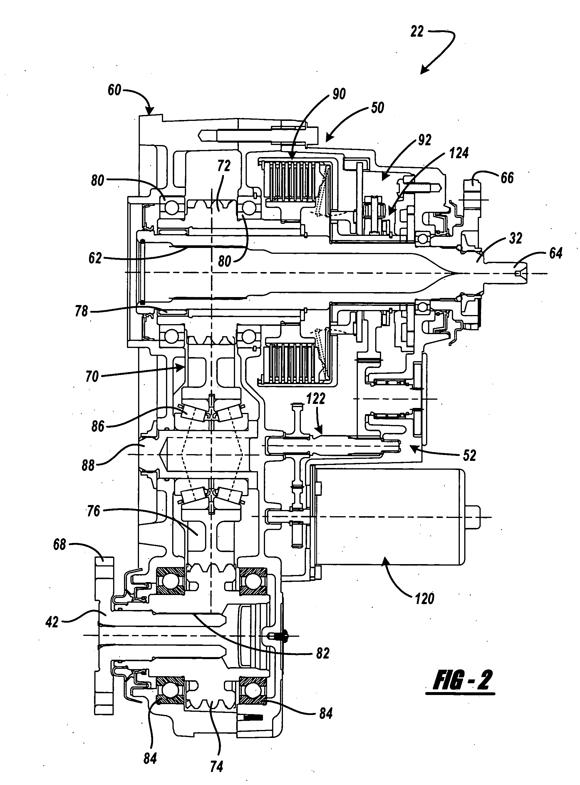 On-demand transfer case